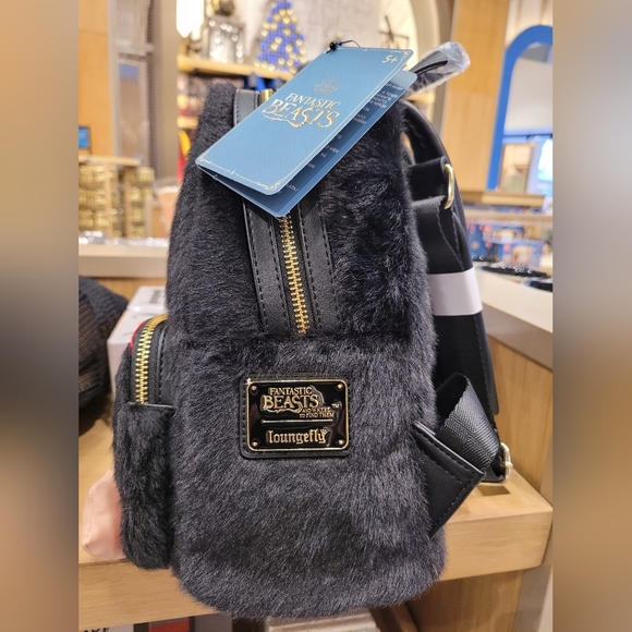 Black Niffler Fantastic Beast Loungefly - Picture 3 of 3